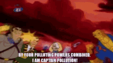 Captain Pollution Evil GIF - Captain Pollution Pollution Evil GIFs