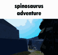 Roblox Dinosaur Arcade GIF - Roblox Dinosaur Arcade Spinosaurus GIFs