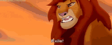 Exile Lion GIF - Exile Lion Mad GIFs