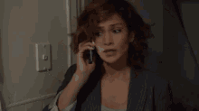 Shades Of Blue - Harlee On The Phone GIF - Shades Of Blue Jennifer Lopez Harlee Santos GIFs