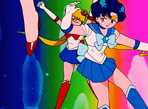 Sailor Moon Sailor Mars GIF - Sailor Moon Sailor Mars Sailor Mercury ...