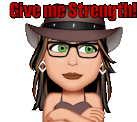 Give Me Strength Cowgirl Sticker - Give Me Strength Cowgirl I Need Strength Stickers