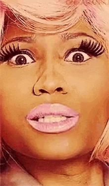 Wtf Nicki Minaj GIF - Wtf Nicki Minaj Lips GIFs
