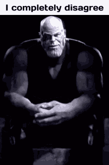 Thanos Mrhakan GIF - Thanos Mrhakan I Completely Disagree GIFs