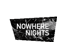 Nowhere Nights Jazz Poetry Sticker - Nowhere Nights Jazz Poetry Spoken Word Stickers