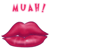 Muah Kiss Sticker - Muah Kiss Love Stickers