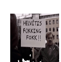 Helvitis Fokking Fokk Angry Sticker - Helvitis Fokking Fokk Angry Intensifies Stickers