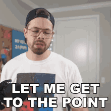 Let Me Get To The Point Nick Zetta GIF - Let Me Get To The Point Nick Zetta Basically Homeless GIFs