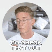 Go Check That Out Tyler Oakley GIF - Go Check That Out Tyler Oakley Tyler Oakley Channel GIFs
