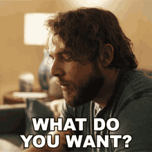 What Do You Want Clay Spenser GIF - What Do You Want Clay Spenser Seal Team GIFs