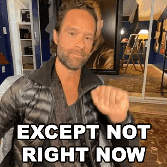 Except Not Right Now Cameo GIF - Except Not Right Now Cameo But Not Right Now GIFs