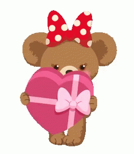 Bear Love GIF - Bear Love Heart - Descubre & Comparte GIFs