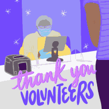 Thank You Volunteers Election Officials GIF - Thank You Volunteers Thank You Election Officials GIFs
