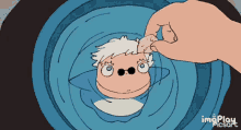 Ponyo Gojo Gojo Ponyo GIF - Ponyo Gojo Gojo Ponyo Ponyo The Honored One GIFs