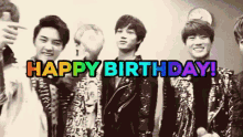 Happy Birthday Exo GIF - Happy Birthday Exo Kpop GIFs
