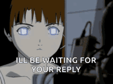 Serial Experiments Lain Serious GIF - Serial Experiments Lain Lain Serious GIFs