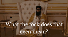 The Dictator What The F GIF - The Dictator What The F What Does It Mean GIFs