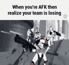 losing team