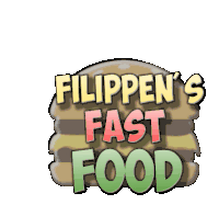 Filippen Filippens Fast Food Sticker - Filippen Filippens Fast Food Fast Stickers