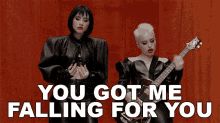 You Got Me Falling For You Sarah Command GIF - You Got Me Falling For You Sarah Command Charlotte Command GIFs