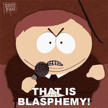 That Is Blasphemy Satan GIF - That Is Blasphemy Satan South Park GIFs