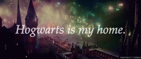 Hogwarts Harry Potter GIF - Hogwarts Harry Potter Hogwarts Is My Home GIFs