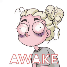 Awake Tenor GIF - Awake Tenor Tired GIFs