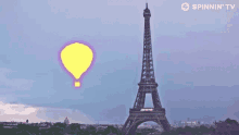 Parachute Paris GIF - Parachute Paris Eiffel Tower GIFs