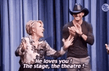 He Loves You Stage GIF - He Loves You Stage Theatre GIFs