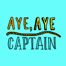 Aye Captain GIF - Aye Captain GIFs