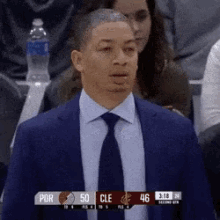 Ty Lue Shocked GIF - Ty Lue Shocked Jaw Drop - Discover & Share GIFs