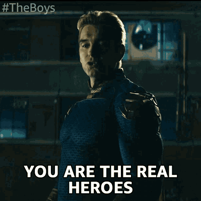 You Are The Real Heroes Recognition GIF - You Are The Real Heroes  Recognition Appreciate - Discover & Share GIFs