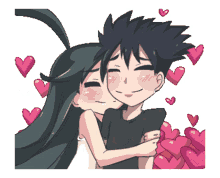 hugs hearts