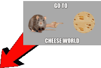 Cheese World Sticker - Cheese World Cheese World Stickers