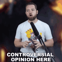 Controversial Opinion Here Bricky GIF - Controversial Opinion Here Bricky Contentious Opinion Here GIFs