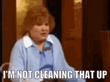 Not Cleaning Nope GIF - Not Cleaning Clean Nope GIFs