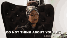 Do Not Think About Your Ex Amanda Seales GIF - Do Not Think About Your Ex Amanda Seales Meditate With Me GIFs