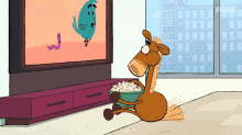 Watching Tv Pony GIF - Watching Tv Pony Its Pony GIFs