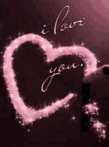 I Love You Pink Heart GIF - I Love You Pink Heart Heart GIFs