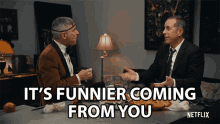 Its Funnier Coming From You Jerry Seinfeld GIF - Its Funnier Coming From You Jerry Seinfeld Blowfish GIFs