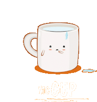 Downsign Hic Cup Sticker - Downsign Hic Cup Mug Stickers