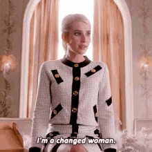 I'M A Changed Woman GIF - Scream Queens Emma Roberts Im A Changed Woman GIFs