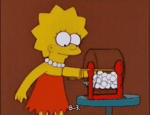 Lisa Simpson Sorteio GIF - Lisa Simpson Sorteio Loteria GIFs