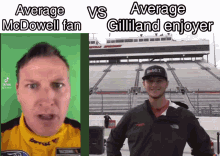 Todd Gilliland Michael Mcdowell GIF - Todd Gilliland Michael Mcdowell Front Row Motorsports GIFs