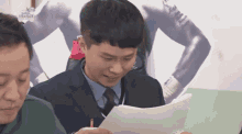 양세형 놀람 충격 시험 시험지 망했다 망함 GIF - Yang Sehyeong Surprised Shocked GIFs