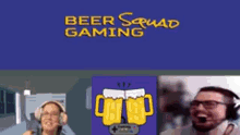 beer squad gaming beerface mikimortis andi miki andi beer squad