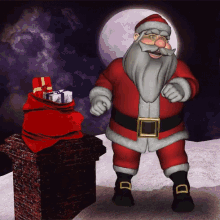 Jolly Santa Dance GIF - Jolly Santa Dance Santa GIFs