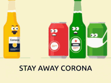 Stay Away Corona Coronavirus GIF - Stay Away Corona Coronavirus Coronavris Out Break GIFs