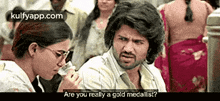 "Are You Really A Gold Medallist?.Gif GIF - "Are You Really A Gold Medallist? Mahanati Nadigaiyar Thilagam GIFs