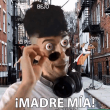 Madre Mia Bejo GIF - Madre Mia Bejo Chocolate Blanco GIFs
